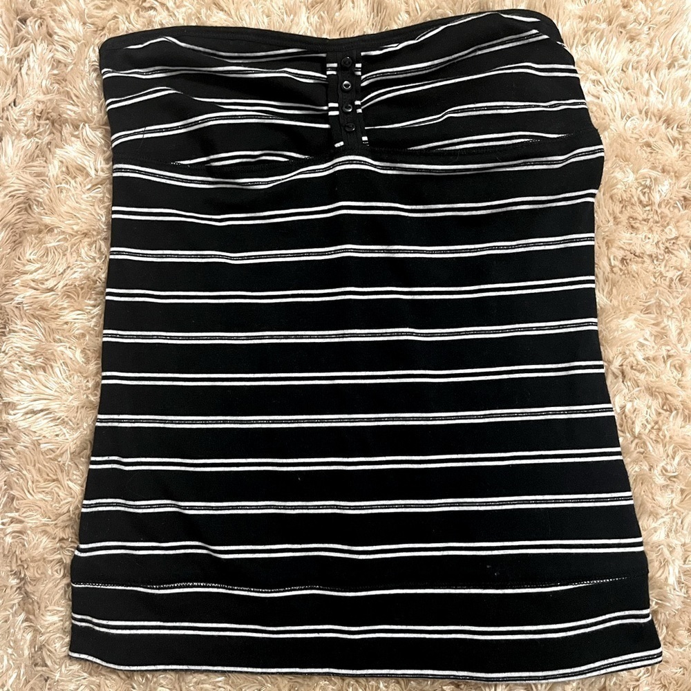 Streetwear Society Striped Tube Top